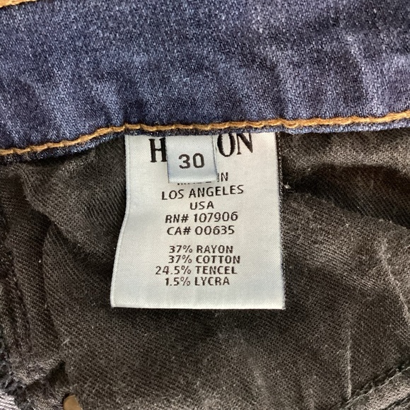 Hudson Nico Super Skinny Jeans Che Wash Mid Rise Size 30 - Picture 7 of 7